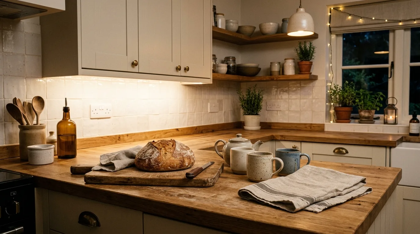 Layer natural textures so the rooms feel gentler inspiration for a hygge home interior.